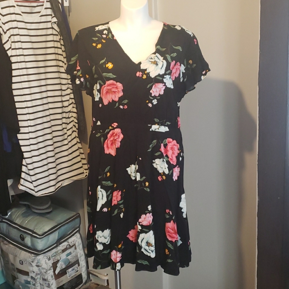 Floral spring dress